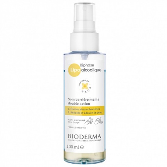 Bioderma biphase lipoalcoolique 100ml