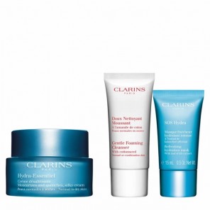 Clarins  coffret de noël hydra-essentiel crème désaltérante