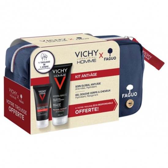 Vichy homme coffret de noel kit anti-âge