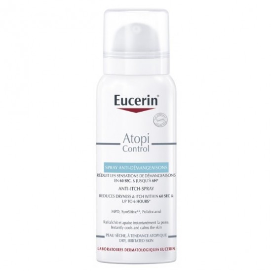 Eucerin atopicontrol spray anti-démangeaisons 50ml