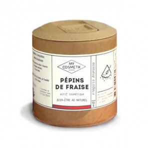 My cosmetik pépins de fraise en pot végétal 50g