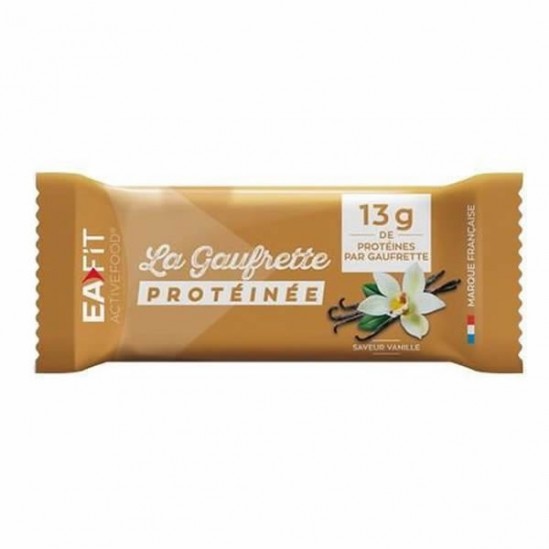 Eafit la gaufrette protéinée saveur vanille boite de 12 x 40g