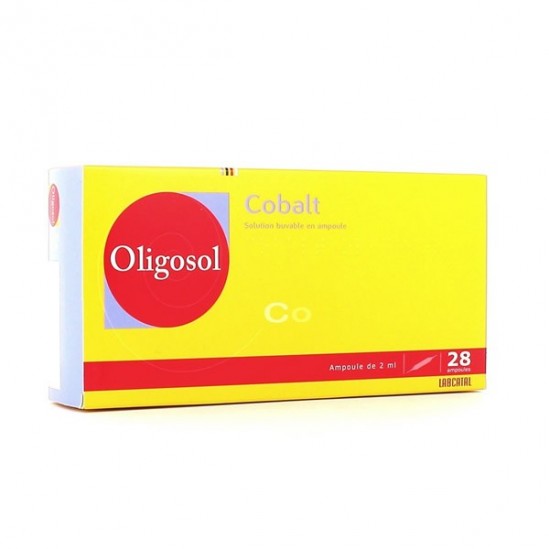 Oligosol cobalt 28 ampoules 56ml