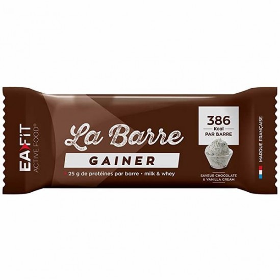 Eafit la barre gainer chocolat et crème vanillé 16 barres