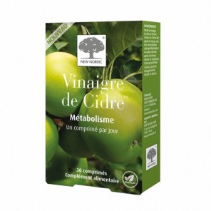 New nordic vinaigre de cidre 30 comprimés