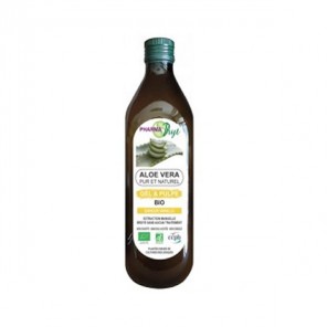 Pharmaphyt aloe vera gel et pulpe bio vanille 500ml