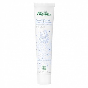 Melvita dentifrice dents blanches 75ml