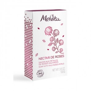 Melvita savon solide nectar de roses 100g