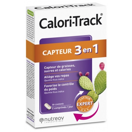 Nutreov calori-track capteur 3 en 1 30 comprimés