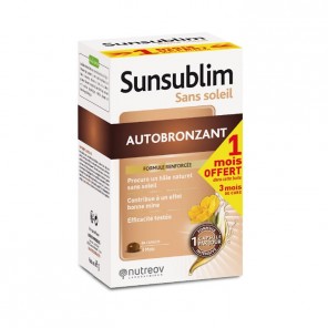 Nutreov sunsublim autobronzant ultra 84 capsules