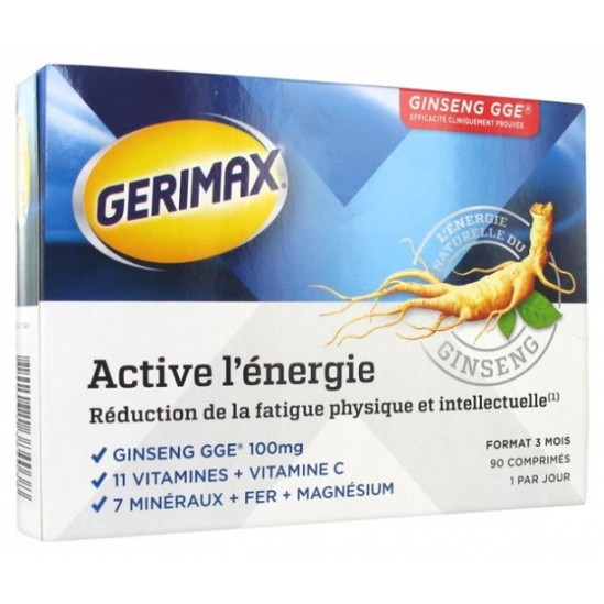 GERIMAX ACTIVE ENERGIE TABS 90