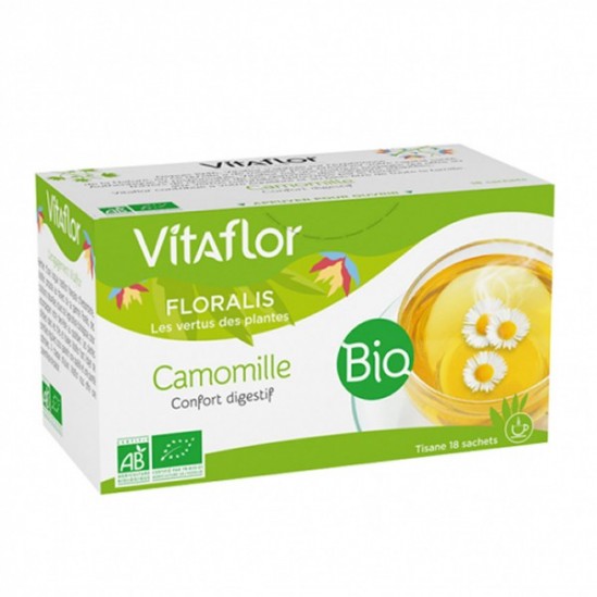 VITAFLOR TISANE CAMOMILLE BIO