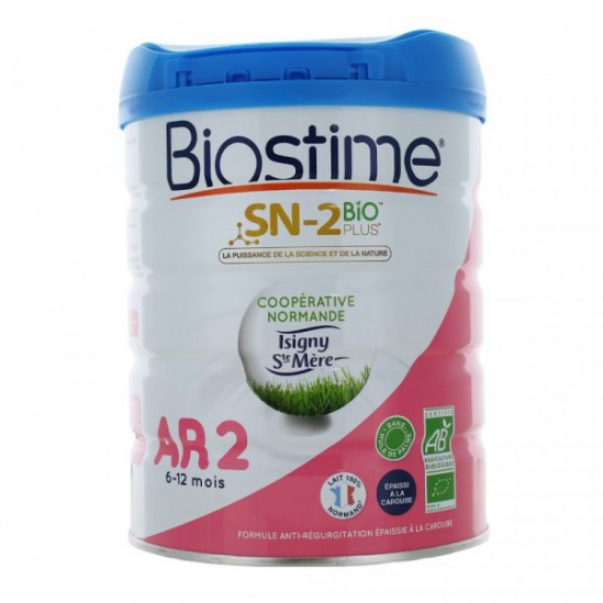 Biostime SN-2 bio plus AR2 6-12 mois 800g