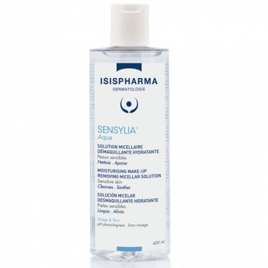 Isispharma sensylia aqua solution micellaire démaquillante 400ml