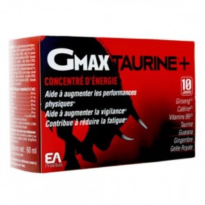 GMAX TAURINE  30 AMPOULES