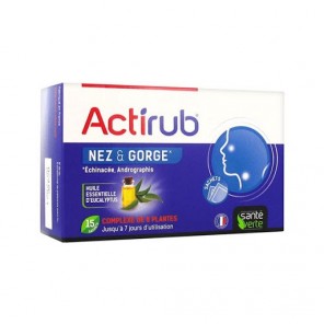 ACTIRUB SANTE VERTE SACHET 15