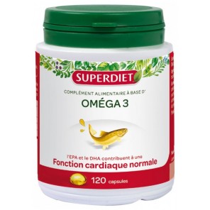 SUPERDIET OMEGA 3 120 CAPSULES