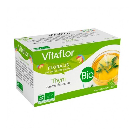 VITAFLOR TISANE THYM BIO