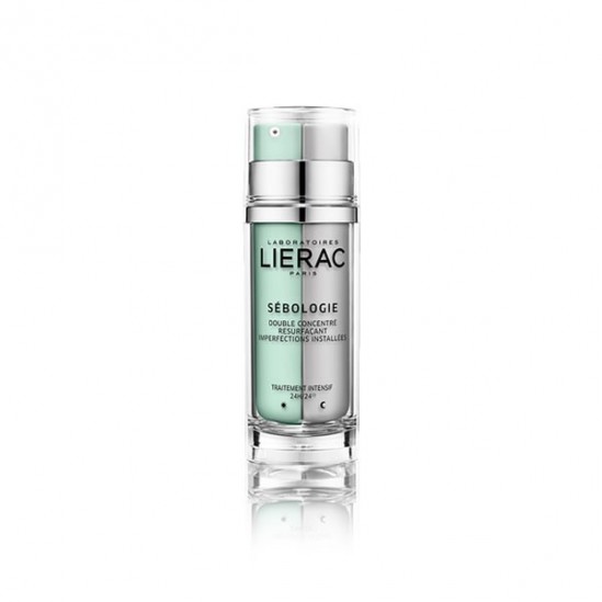 Lierac sébologie double concentré resurfaçant imperfections installées 30ml