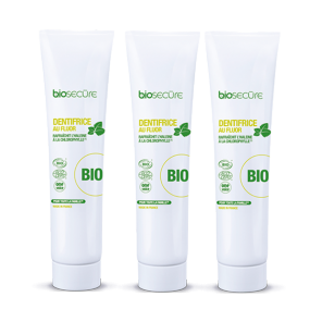 Biosecure dentifrice au fluor bio lot de 3x75ml