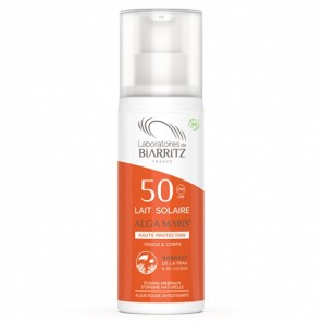 Alga Maris lait solaire certifié bio SPF50 100 ml