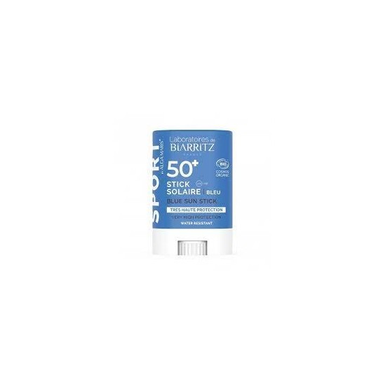 Biarritz stick solaire bleu spf50+ 12g