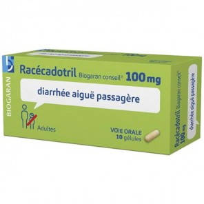 Biogaran Racécadotril 100mg diarrhée aiguë passagère