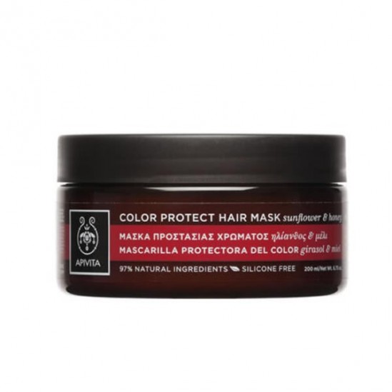 Apivita masque capillaire protection couleur 200ml