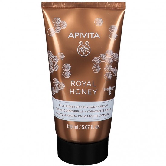 Apivita royal honey crème corps hydratante riche 150ml