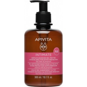 Apivita intimate plus gel nettoyant doux pour la toilette 300ml