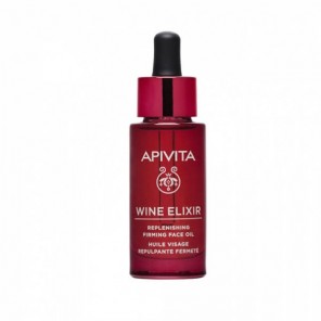 Apivita wine elixir huile visage repulpante fermeté 30ml