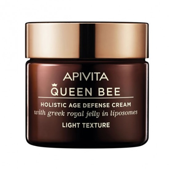 Apivita queen bee crème holistique anti-âge texture légère 50ml