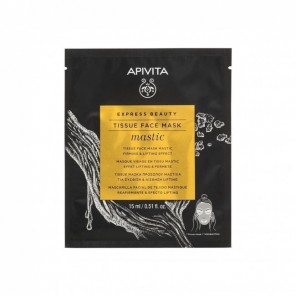 Apivita express beauty masque visage en tissu mastic 15ml