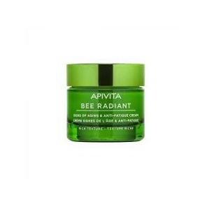 Apivita bee radiant crème signes de l'âge texture riche 50ml