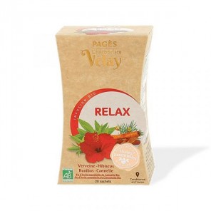 Pagès infusion relax bio 20 sachets 36g