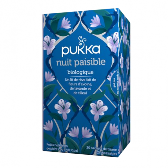 Pukka infusion nuit paisible bio 20 sachets