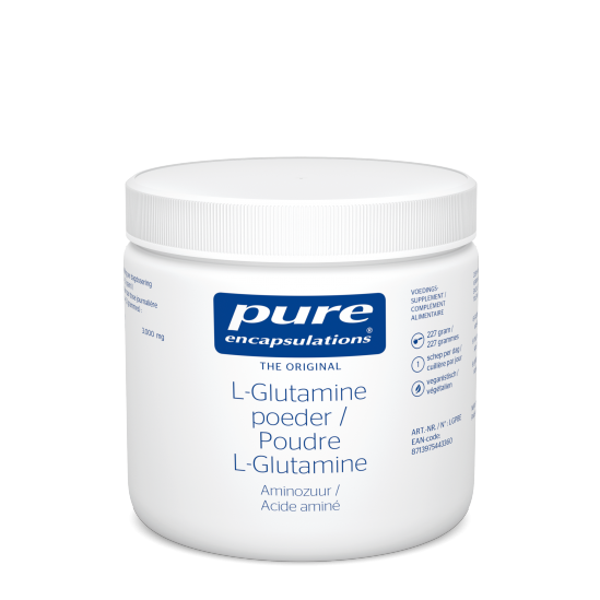 Pure encapsulations l-glutamine en poudre 227g