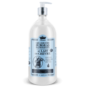 Les petits bains de provence gel douche au lait de chêvre 1l