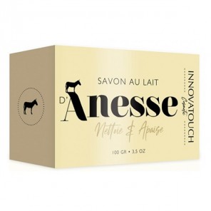 Innovatouch cosmetic savon au lait d'ânesse 100g