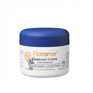 Florame déodorant crème lavande bio 50g