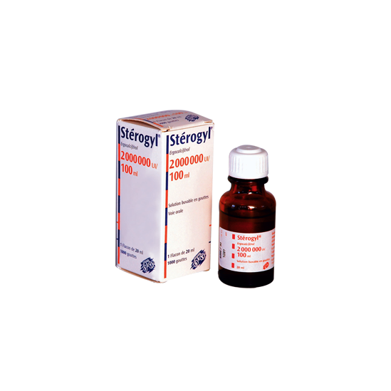 Sterogyl 2 000 000ui/100ml solution buvable 20ml