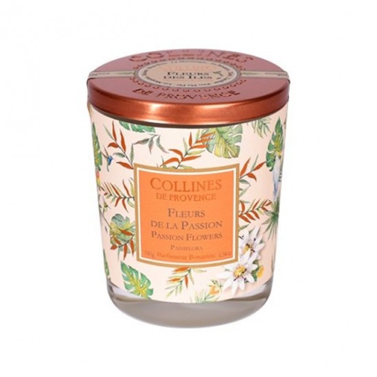 Collines de provence bougie parfumée fleurs de la passion 180g