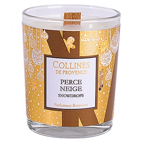 Collines de provence bougie parfumée perce neige 75g