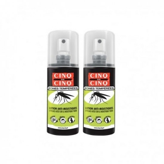 Cinq sur cinq zones tempérées 2 x 100ml