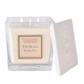 Collines de provence bougie parfumée thé blanc 420g