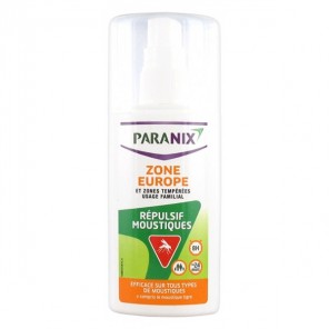 Paranix répulsif moustiques zone europe 90ml