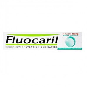 Fluocaril dentifrice bi-fluoré menthe 250mg 125ml