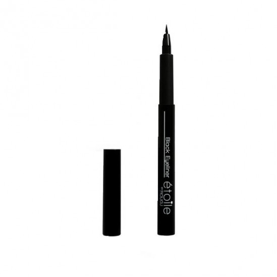 Rougj eyeliner noir étoile