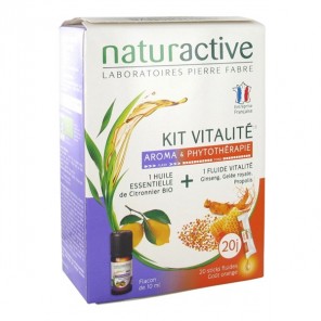 Naturactive kit vitalité aroma & phytothérapie 10ml 20 sticks fluides