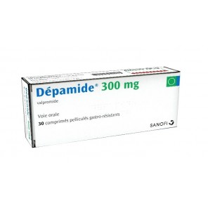 Depamide 300mg 30 comprimés pelliculés gastro-résistants